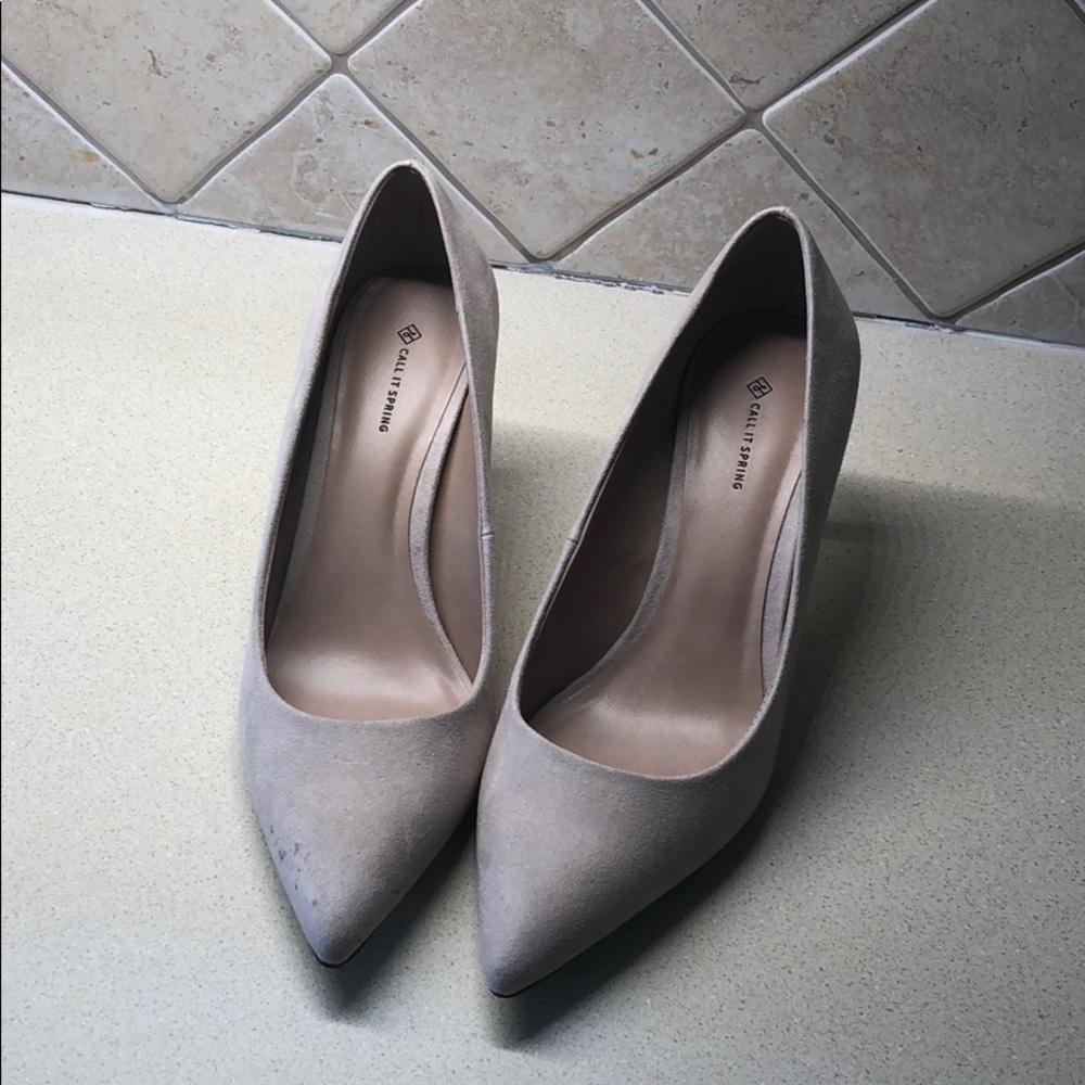 Nude heels